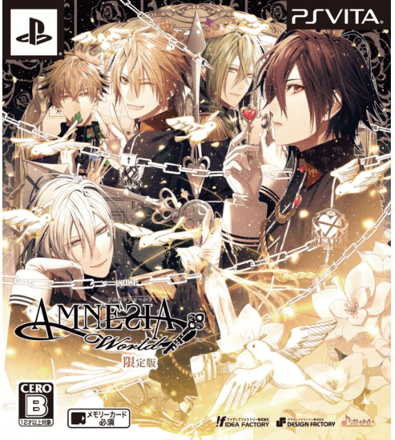 Amnesia World box art for Playstation Vita